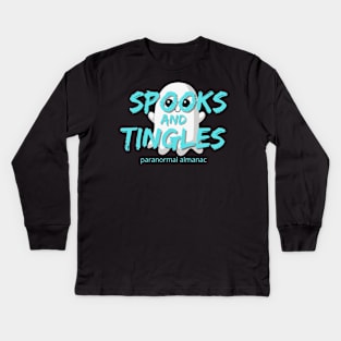 SPOOKS AND TINGLES Kids Long Sleeve T-Shirt